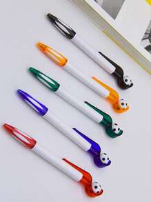 5 chiếc bút bi thiết kế bóng đá ngẫu nhiên - Nhiều màu - Xem 5