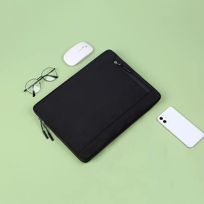 1pc 14 Inch Large Capacity Waterproof Anti-scratching Multifunctional Laptop Bag