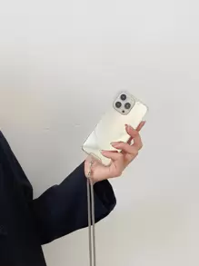 Mirror Phone Case With Strap - Multicolor - View 5