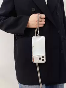 Mirror Phone Case With Strap - Multicolor - View 6