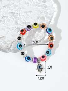 1 Pieza Pulsera De Ojo Turco En Color - Multicolor - Ver 4