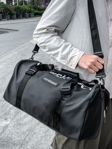 Túi Tote du lịch chống nước dung tích lớn có dây đeo vai Túi đi biển cho các chuyến du lịch mùa hè Thiết yếu cho kỳ nghỉ Phụ kiện mùa hè cho kỳ nghỉ Túi đựng đồ du lịch Túi bệnh viện Phụ kiện du lịch cho trại hè Túi du lịch cho vali Túi ngủ qua đêm Túi tập thể dục Túi du lịch Túi cuối tuần Túi du lịch cho hành lý Túi xách tay Túi đi học Túi hành lý Túi cuối tuần Túi mùa đông cho trường học Phụ kiện học tập Đồ dùng học tập - màu đen - Xem 2