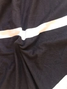 弹力印花沙发套，可机洗 - 客厅、卧室、办公室、所有季节的完美装饰 - 黑與白 - 查看 11