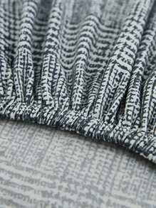 1pc Đệm sofa co giãn đồng bằng - Nhiều màu - Xem 5