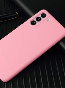 vỏ điện thoại màu đặc - Hồng - Xem 2