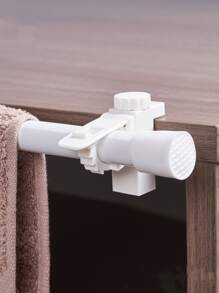 2 piezas Ganchos de abrazadera ajustables para varilla colgante, decoraciones, decoración de otoño, decoración festiva, decoración de habitación, decoración del hogar, decoración de otoño, decoración de dormitorio