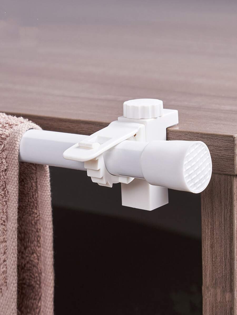 2 piezas Ganchos de abrazadera ajustables para varilla colgante, decoraciones, decoración de otoño, decoración festiva, decoración de habitación, decoración del hogar, decoración de otoño, decoración de dormitorio