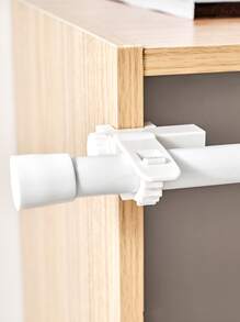 2 piezas Ganchos de abrazadera ajustables para varilla colgante, decoraciones, decoración de otoño, decoración festiva, decoración de habitación, decoración del hogar, decoración de otoño, decoración de dormitorio