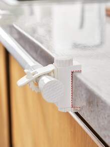 2 piezas Ganchos de abrazadera ajustables para varilla colgante, decoraciones, decoración de otoño, decoración festiva, decoración de habitación, decoración del hogar, decoración de otoño, decoración de dormitorio