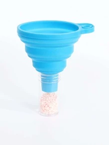 1入組可折疊TPR橡膠DIY鑽石畫漏斗創意隨機素色倒鑽器 - 彩色 - 查看 3