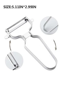 1入組不銹鋼削皮刀