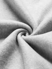 Manfinity Dauomo Men Round Neck Thermal Lined Sweatshirt - Grey - View 3