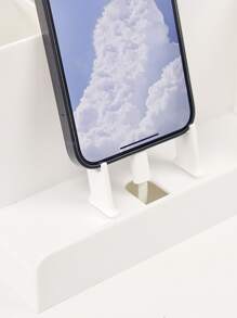 Hộp lưu trữ văn phòng phẩm thường có thể thu vào 1pc - trắng - Xem 5