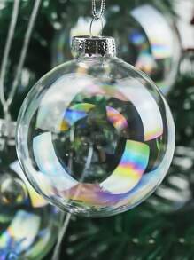 6pcs Christmas Tree Decorative Ball - Silver - View 3