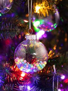 6pcs Christmas Tree Decorative Ball - Silver - View 5