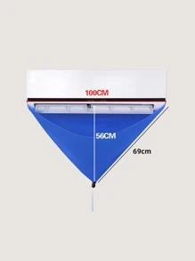 1pc Air Conditioner Cleaning Water Cover With Pipeline - Blue - View 4