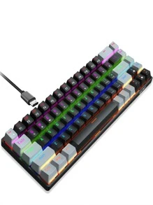 1 bàn phím cơ có thể tráo đổi nóng - màu đen - Xem 1