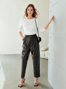 MOTF PREMIUM COZY SEAM T-SHIRT - White - View 5