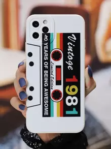 錄像帶圖案手機殼 - 彩色 - 查看 1