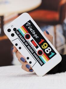 錄像帶圖案手機殼 - 彩色 - 查看 2