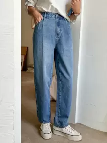 DAZY Women's Jeans With Pockets - Medium Wash - View 15