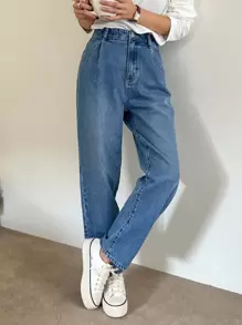 DAZY Women's Jeans With Pockets - Medium Wash - View 16