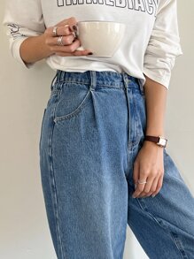 DAZY Women's Jeans With Pockets - Medium Wash - View 12