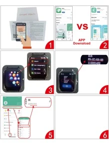 1.83" Multi-Function Smart Watch (Call/Dial), With SMS And Call Function, Built-In Various Sports Modes, Pedometer, Weather Reminder, Suitable For Men And Women As Holiday Gift - 黑色 - 查看 6