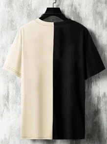 Manfinity Homme Tops Nam Khối Màu Con số Giải trí - Nhiều màu - Xem 2