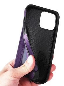 Capa de telefone flip Árvore Padrão - Roxa - Ver 6