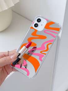 Abstract Pattern Mirror Phone Case Compatible With IPhone 11,IPhone 13,IPhone 14 Pro Max - Multicolor - View 2