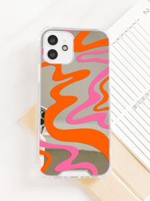 Abstract Pattern Mirror Phone Case Compatible With IPhone 11,IPhone 13,IPhone 14 Pro Max - Multicolor - View 4