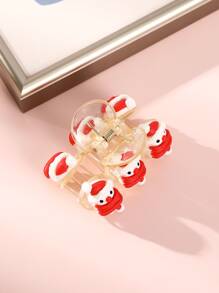 聖誕雪人裝飾髮爪