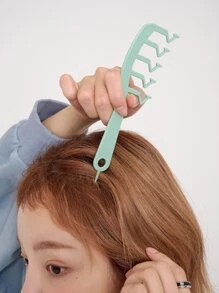 DAZY Z-shaped Hair Seam Comb - Green - View 7