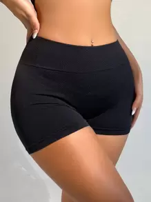 Snug Zone Women's Black Plain High Stretch Cut Out Thong Shapewear Bottoms For Casual Comfy Wear - Black - View 2