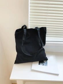 In Động vật Tối giản Đồ họa Khẩu hiệu Túi mua hàng bằng vải Cặp sách Đối với , Cô gái tuổi teen , , , & In Cao đẳng , Trường đại học & Trung học phổ thông , Hoàn hảo Đối với Ngoài trời , Du lịch & Trở lại Trường - màu đen - Xem 3