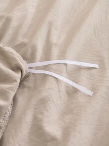 Pom Pom Decor Duvet Cover Without Filler - Camel - View 6