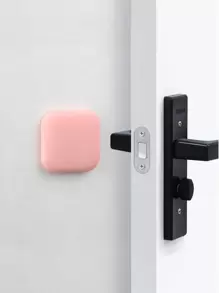 4pcs Plain Anti-Collision Pad - Pink - View 1