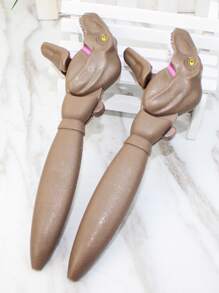 1入組恐龍設計圓珠筆 - 咖啡棕 - 查看 4