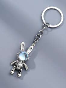 Móc khóa phi hành gia sáng tạo dành cho nữ Cute1 Móc khóa thỏ không gian ba chiều Mặt dây chuyền hoạt động thiên văn Ngày thiếu nhi nhỏ Dành cho sinh nhật bạn trai Dành cho cha Phụ kiện ô tô Túi đeo chéo Trường học Phong cách Goth Ý tưởng quà tặng Giáng sinh Y2k Phụ kiện túi Dây đeo có giá đỡ ID Phụ kiện ô tô Túi đeo chéo Phụ kiện ô tô Giáo viên Chị gái - Bạc - Xem 2