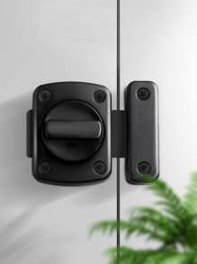 1 cái Khóa hợp kim kẽm - màu đen - Xem 1