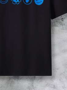 Boys Slogan Graphic Tee - Black - View 6