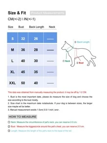 Plaid Print Pet Dress - Multicolor - View 7