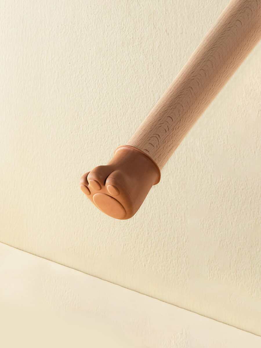 4pcs Paw Design Furniture Pad - Brown - View 1