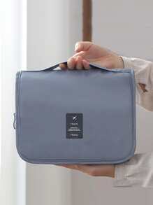 1入組便攜式旅行洗漱用品袋男女休閒防水收納袋