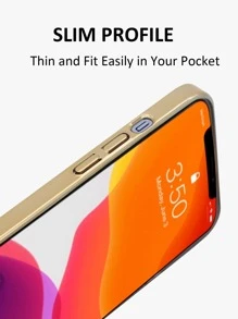 vỏ điện thoại khung tương phản - Vàng - Xem 5