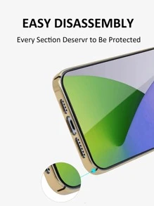 vỏ điện thoại khung tương phản - Vàng - Xem 6