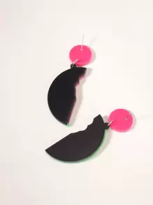 Fruit Design Drop Earrings - Multicolor - View 6