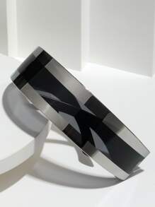 1 chiếc kính trang trí phong cách Cyberpunk cá nhân hóa, mạ lớp phủ, mang hơi hướng tương lai (không kèm hộp đựng) - Nhiều màu - Xem 6