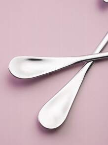 2 件心形设计搅拌勺学校用品，返校